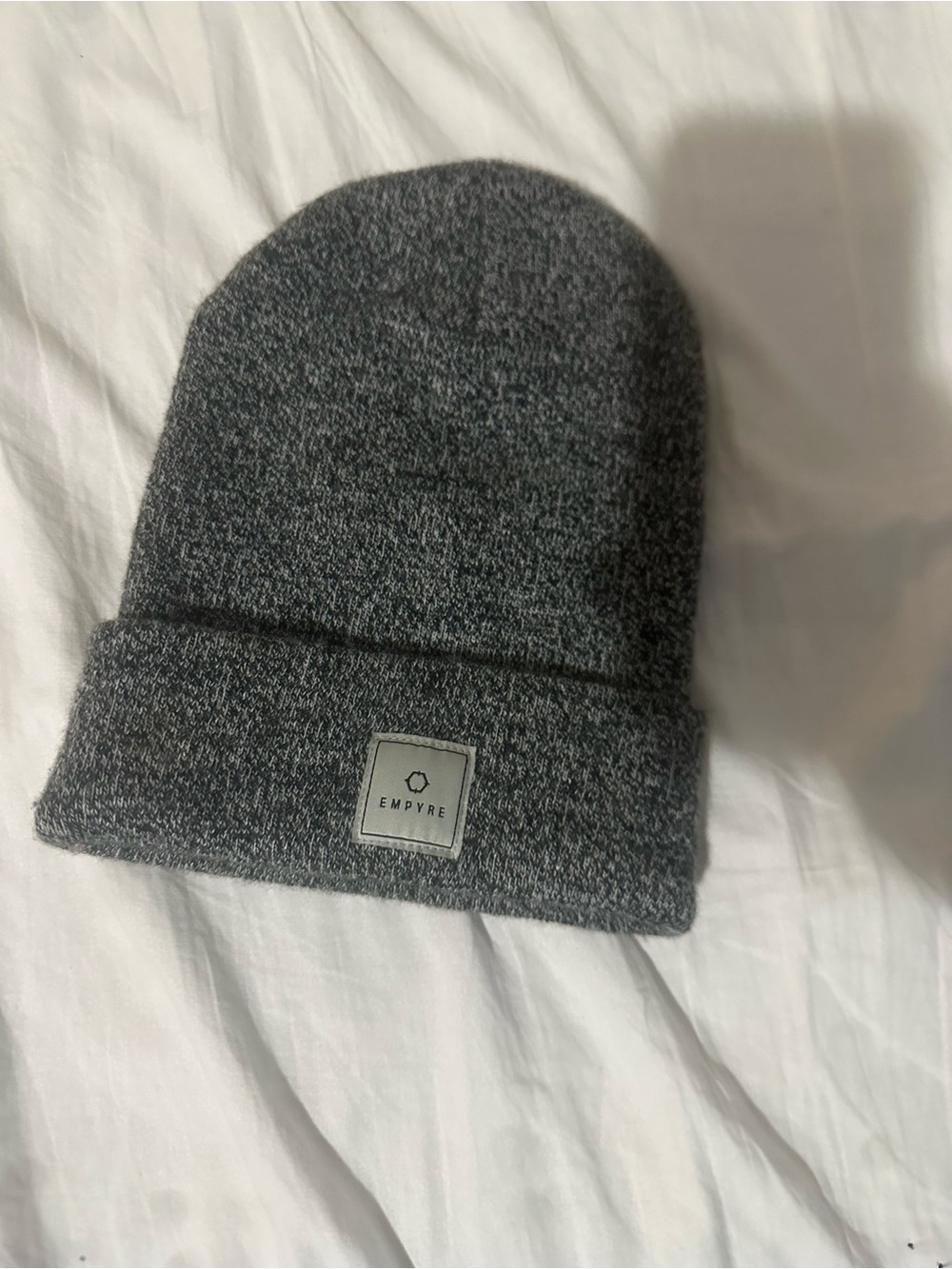 Empyre Charcoal Heather Knit Cuffed Beanie